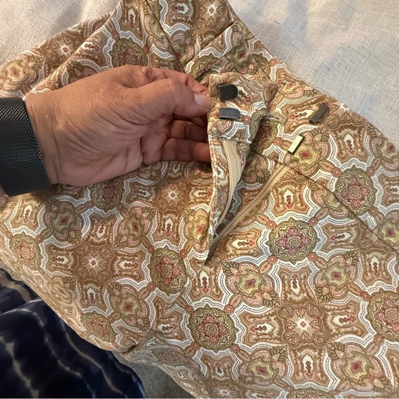 Talbots Beige Patterned Pants - Picture 5 of 7